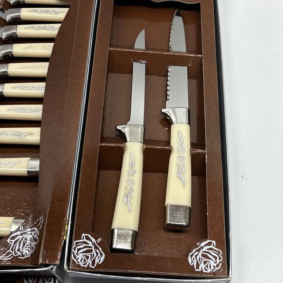 Regent Sheffield England Presentation Box Set Knives Serving Stainless 19 Piece - Picture 5 of 8
